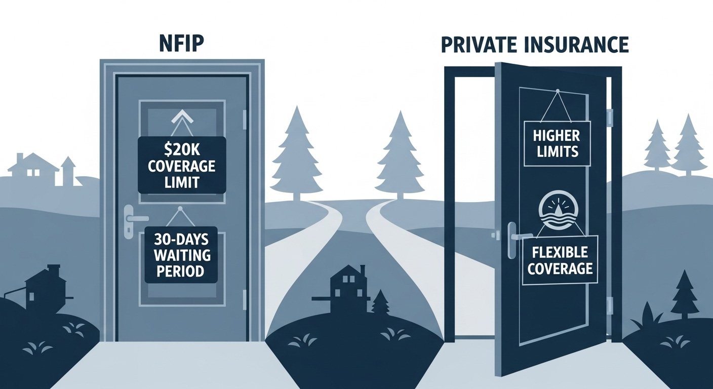 Unpacking Your Premium: A comparison of flood insurance options, contrasting the National Flood Insurance Program (NFIP) with private insurers to help homeowners in Alabama choose the best policy for their needs. By USA Insure Today Unpacking Your Premium: A comparison of flood insurance options, contrasting the National Flood Insurance Program (NFIP) with private insurers to help homeowners in Alabama choose the best policy for their needs. By USA Insure Today
