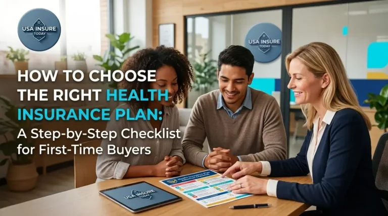 A step-by-step health insurance checklist guide for first-time buyers featured on USA Insure Today.